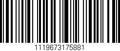 Código de barras (EAN, GTIN, SKU, ISBN): '1119673175881'