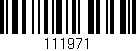 Código de barras (EAN, GTIN, SKU, ISBN): '111971'