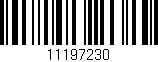 Código de barras (EAN, GTIN, SKU, ISBN): '11197230'