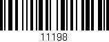 Código de barras (EAN, GTIN, SKU, ISBN): '11198'