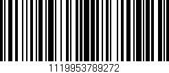 Código de barras (EAN, GTIN, SKU, ISBN): '1119953789272'