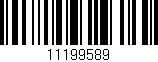 Código de barras (EAN, GTIN, SKU, ISBN): '11199589'