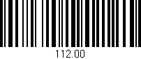 Código de barras (EAN, GTIN, SKU, ISBN): '112.00'