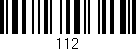 Código de barras (EAN, GTIN, SKU, ISBN): '112'