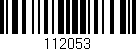 Código de barras (EAN, GTIN, SKU, ISBN): '112053'