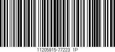 Código de barras (EAN, GTIN, SKU, ISBN): '11205915-77223_1P'