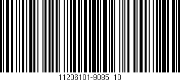 Código de barras (EAN, GTIN, SKU, ISBN): '11206101-9085_10'