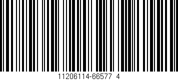 Código de barras (EAN, GTIN, SKU, ISBN): '11206114-66577_4'