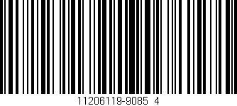 Código de barras (EAN, GTIN, SKU, ISBN): '11206119-9085_4'
