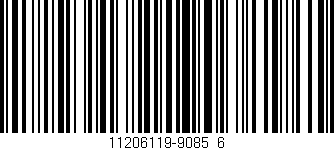 Código de barras (EAN, GTIN, SKU, ISBN): '11206119-9085_6'
