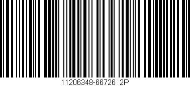 Código de barras (EAN, GTIN, SKU, ISBN): '11206348-66726_2P'