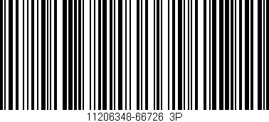 Código de barras (EAN, GTIN, SKU, ISBN): '11206348-66726_3P'
