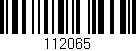Código de barras (EAN, GTIN, SKU, ISBN): '112065'