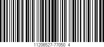 Código de barras (EAN, GTIN, SKU, ISBN): '11206527-77050_4'