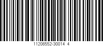 Código de barras (EAN, GTIN, SKU, ISBN): '11206552-30014_4'