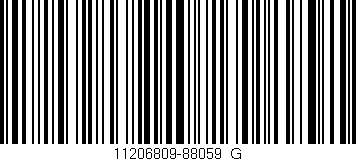 Código de barras (EAN, GTIN, SKU, ISBN): '11206809-88059_G'
