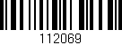 Código de barras (EAN, GTIN, SKU, ISBN): '112069'