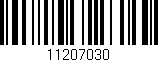 Código de barras (EAN, GTIN, SKU, ISBN): '11207030'