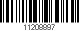 Código de barras (EAN, GTIN, SKU, ISBN): '11208897'