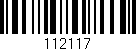 Código de barras (EAN, GTIN, SKU, ISBN): '112117'