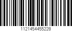 Código de barras (EAN, GTIN, SKU, ISBN): '1121454455228'