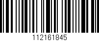Código de barras (EAN, GTIN, SKU, ISBN): '112161845'