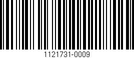 Código de barras (EAN, GTIN, SKU, ISBN): '1121731-0009'