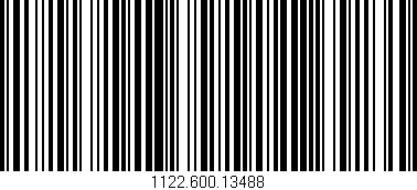Código de barras (EAN, GTIN, SKU, ISBN): '1122.600.13488'