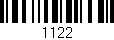 Código de barras (EAN, GTIN, SKU, ISBN): '1122'
