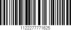 Código de barras (EAN, GTIN, SKU, ISBN): '1122277771625'