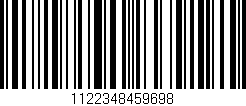 Código de barras (EAN, GTIN, SKU, ISBN): '1122348459698'