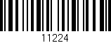 Código de barras (EAN, GTIN, SKU, ISBN): '11224'