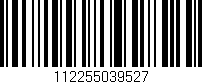Código de barras (EAN, GTIN, SKU, ISBN): '112255039527'