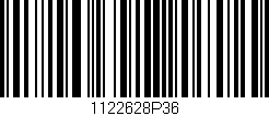 Código de barras (EAN, GTIN, SKU, ISBN): '1122628P36'