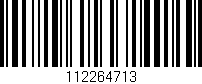 Código de barras (EAN, GTIN, SKU, ISBN): '112264713'