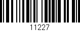 Código de barras (EAN, GTIN, SKU, ISBN): '11227'