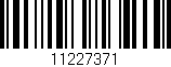 Código de barras (EAN, GTIN, SKU, ISBN): '11227371'