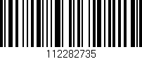 Código de barras (EAN, GTIN, SKU, ISBN): '112282735'