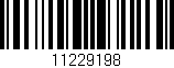 Código de barras (EAN, GTIN, SKU, ISBN): '11229198'