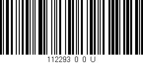 Código de barras (EAN, GTIN, SKU, ISBN): '112293_0_0_U'