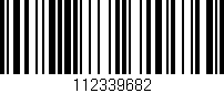 Código de barras (EAN, GTIN, SKU, ISBN): '112339682'