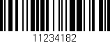 Código de barras (EAN, GTIN, SKU, ISBN): '11234182'