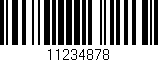 Código de barras (EAN, GTIN, SKU, ISBN): '11234878'