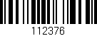 Código de barras (EAN, GTIN, SKU, ISBN): '112376'