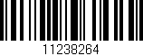 Código de barras (EAN, GTIN, SKU, ISBN): '11238264'