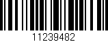 Código de barras (EAN, GTIN, SKU, ISBN): '11239482'