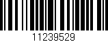 Código de barras (EAN, GTIN, SKU, ISBN): '11239529'