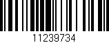 Código de barras (EAN, GTIN, SKU, ISBN): '11239734'