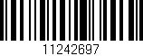 Código de barras (EAN, GTIN, SKU, ISBN): '11242697'