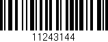 Código de barras (EAN, GTIN, SKU, ISBN): '11243144'